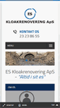 Mobile Screenshot of kloak-es.dk